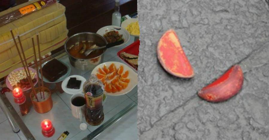 告別式上擲筊「問爸爸吃飽沒」苦無聖杯，兒子跑出來喊「阿公在房間裡阿」後續讓網友淚崩：有洋蔥