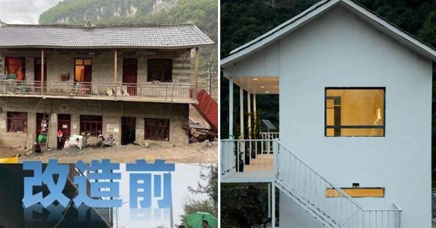 兒子兒媳都去世，鄉下嬤獨帶5孫艱難生活「住破爛漏水屋」樓梯快撐不住，節目送暖「14天爆改老房」阿嬤見眼前瞬間感動淚崩