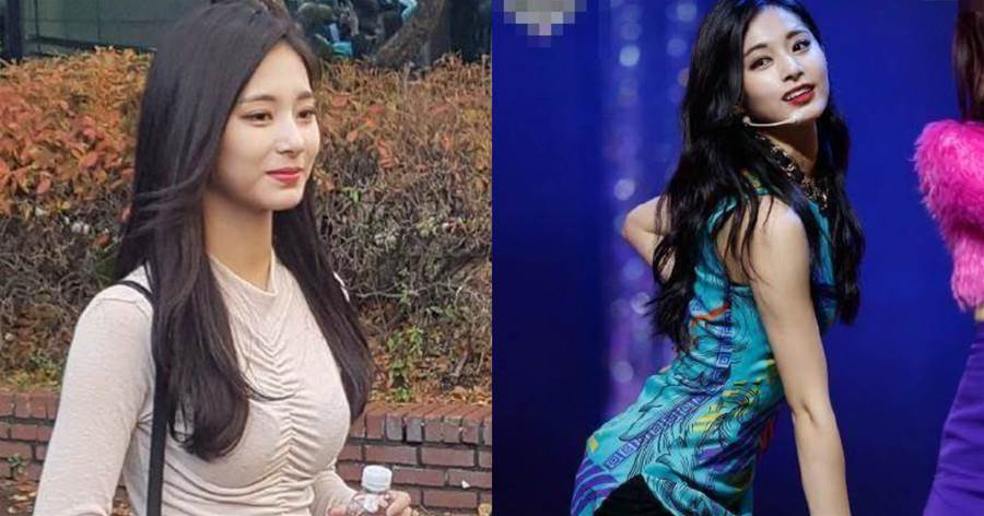 TWICE周子瑜穿褶皺「緊身衣」，好身材辣爆眼球，網友：該有的子瑜都有！